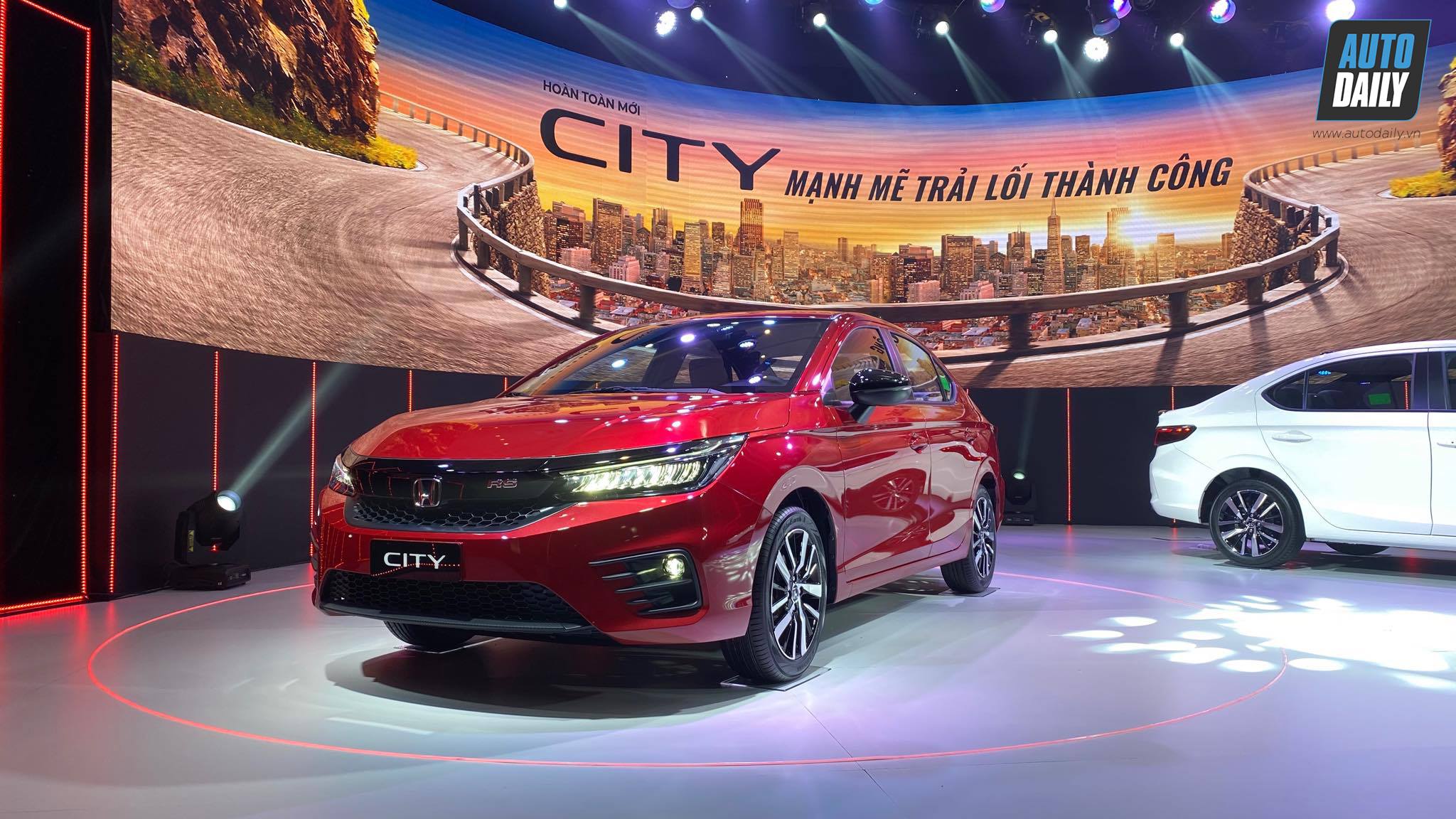 Honda City RS 2021 màu đỏ - Honda Ô tô Khánh Hòa - Nha Trang - Hotline 0905 254 255