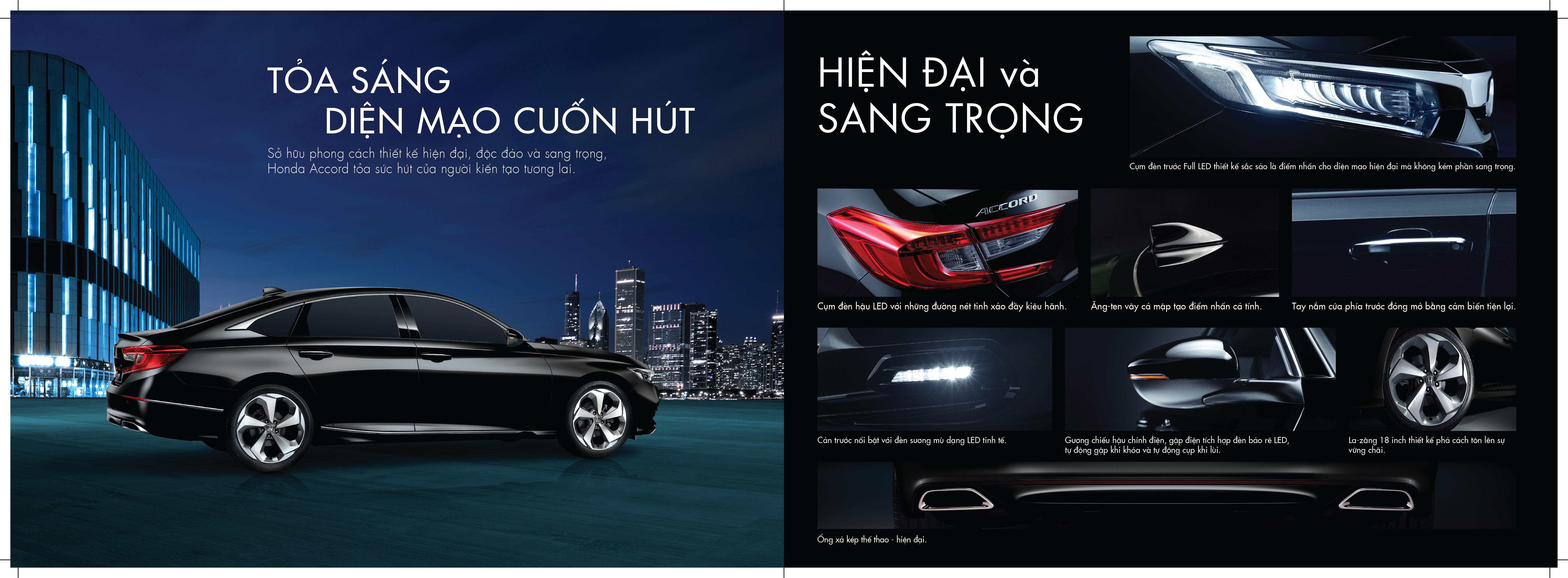 Honda Accord 2022 Sensing - Honda Khánh Hòa - Honda Ô tô Nha Trang - 0905 069 259